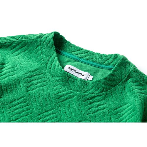 他の写真2: TIGHTBOOTH/CHECKER PLATE L/S TOP（Green）［パイルジャガードカットソー-23春夏］