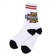 画像1: PORKCHOP/PORK SOX P-22 type-C（WHITE）［ソックス-23春夏］ (1)