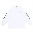 画像2: PORKCHOP/ARCH LOGO L/S TEE（WHITE）［プリント長袖T-23春夏］ (2)