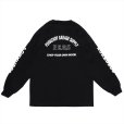 画像1: PORKCHOP/ARCH LOGO L/S TEE（BLACK）［プリント長袖T-23春夏］ (1)