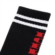 画像3: PORKCHOP/PORK SOX P-22 type-D（BLACK）［ソックス-23春夏］