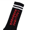 画像2: PORKCHOP/PORK SOX P-22 type-D（BLACK）［ソックス-23春夏］ (2)