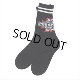 PORKCHOP/PORK SOX P-22 type-C（BLACK）［ソックス-23春夏］