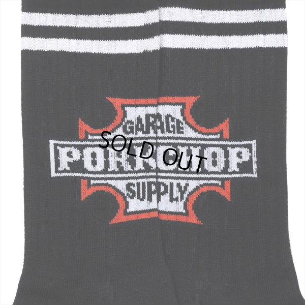 画像3: PORKCHOP/PORK SOX P-22 type-C（BLACK）［ソックス-23春夏］