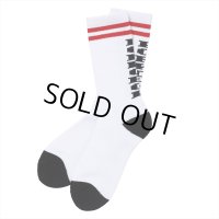 PORKCHOP/PORK SOX P-22 type-D（WHITE）［ソックス-23春夏］