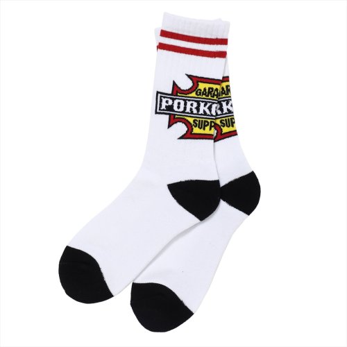 他の写真1: PORKCHOP/PORK SOX P-22 type-C（WHITE）［ソックス-23春夏］