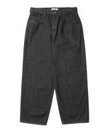 COOTIE PRODUCTIONS/5 Pocket Baggy Denim Pants（Black One Wash）［ワンウォッシュバギーデニムパンツ-23春夏］