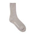 画像1: COOTIE PRODUCTIONS/Raza Low Gauge Socks（Gray）［ローゲージソックス-23春夏］ (1)