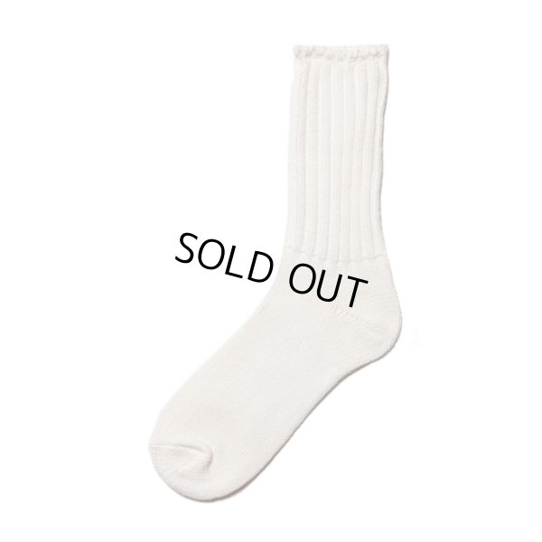 画像2: COOTIE PRODUCTIONS/Raza Low Gauge Socks（Off White）［ローゲージソックス-23春夏］