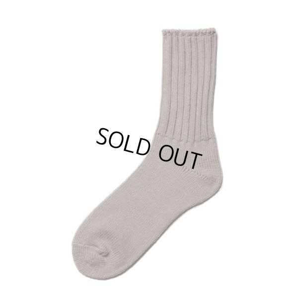 画像2: COOTIE PRODUCTIONS/Raza Low Gauge Socks（Gray）［ローゲージソックス-23春夏］