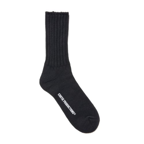 他の写真1: COOTIE PRODUCTIONS/Raza Low Gauge Socks（Black）［ローゲージソックス-23春夏］