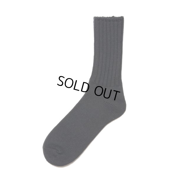 画像2: COOTIE PRODUCTIONS/Raza Low Gauge Socks（Black）［ローゲージソックス-23春夏］