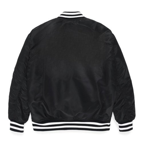 他の写真2: WACKO MARIA/NYLON VARSITY JACKET（BLACK）［ナイロンヴァーシティJKT-23春夏］