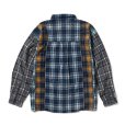 画像2: ROUGH AND RUGGED/ROBBERY（MIX CHECK） 【30%OFF】［ミックスチェックネルシャツ-23春夏］ (2)