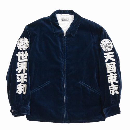 他の写真1: WACKO MARIA/VELVET VIETNAM JACKET（NAVY）［ベルベットベトナムJKT-23春夏］