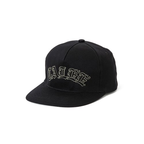 他の写真1: CALEE/CALEE Arch logo embroidery cap（Black）［アーチロゴキャップ-23春夏］