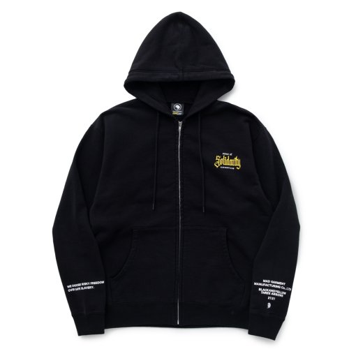 他の写真1: RATS/SOLIDARITY ZIP HOODIE（BLACK）［ジップフーディー-23春夏］