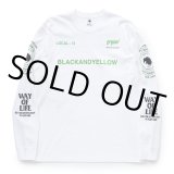 RATS/TWO WHEEL LS TEE（WHITE/GREEN）［プリント長袖T-23春夏］