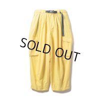 TIGHTBOOTH/RIPSTOP BALLOON CARGO PANTS（Yellow） 【30%OFF】［リップストップバルーンカーゴパンツ-23春夏］