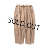 TIGHTBOOTH/STRIPE SEERSUCKER BALLOON PANTS（Beige）［ストライプシアサッカーバルーンパンツ-23春夏］