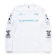 画像1: RATS/TWO WHEEL LS TEE（WHITE/L.BLUE）［プリント長袖T-23春夏］ (1)