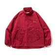 画像1: 【50%OFF】TIGHTBOOTH/STRIPE SEERSUCKER JACKET（Red）［ストライプシアサッカーJKT-23春夏］ (1)