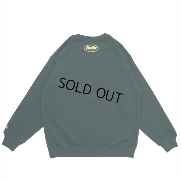 画像2: PORKCHOP/BAD TOYS SWEAT（DEEP GREEN）［クルーネックスウェット-23春夏］
