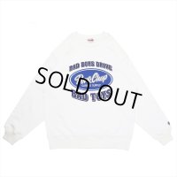 PORKCHOP/BAD TOYS SWEAT（OFF WHITE）［クルーネックスウェット-23春夏］