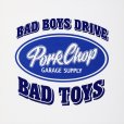 画像3: PORKCHOP/BAD TOYS SWEAT（OFF WHITE）［クルーネックスウェット-23春夏］