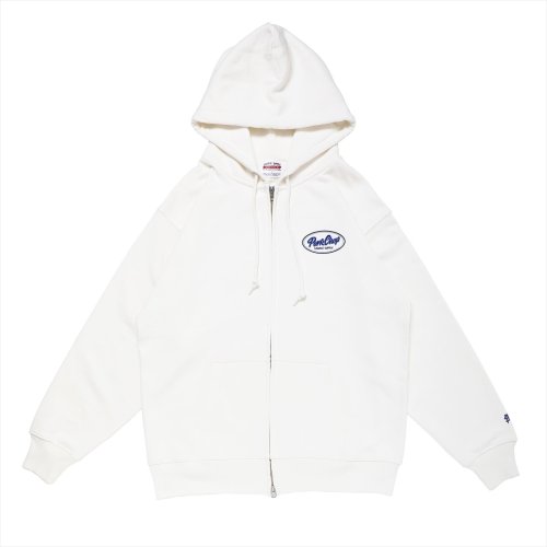 他の写真1: PORKCHOP/BAD TOYS ZIP UP HOODIE（OFF WHITE）［ジップアップフーディー-23春夏］