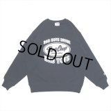 PORKCHOP/BAD TOYS SWEAT（NAVY）［クルーネックスウェット-23春夏］