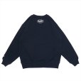 画像2: PORKCHOP/BAD TOYS SWEAT（NAVY）［クルーネックスウェット-23春夏］ (2)