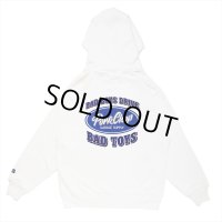 PORKCHOP/BAD TOYS ZIP UP HOODIE（OFF WHITE）［ジップアップフーディー-23春夏］