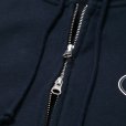 画像3: PORKCHOP/BAD TOYS ZIP UP HOODIE（NAVY）［ジップアップフーディー-23春夏］