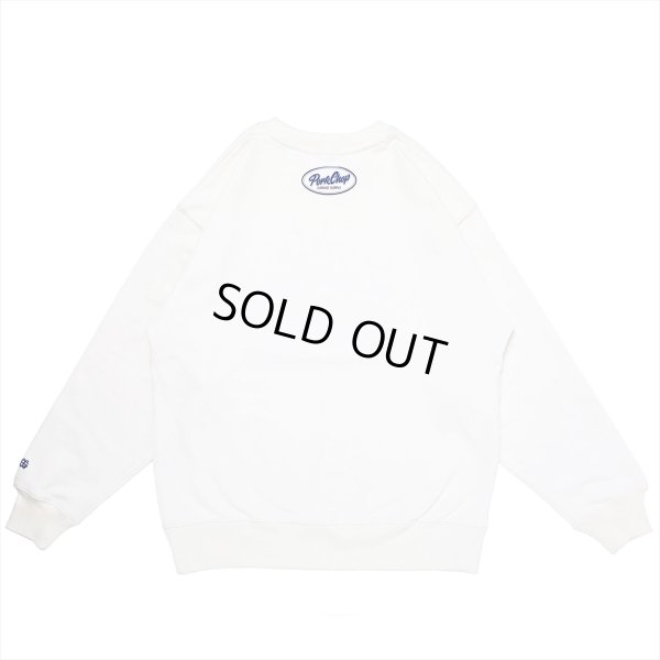 画像2: PORKCHOP/BAD TOYS SWEAT（OFF WHITE）［クルーネックスウェット-23春夏］