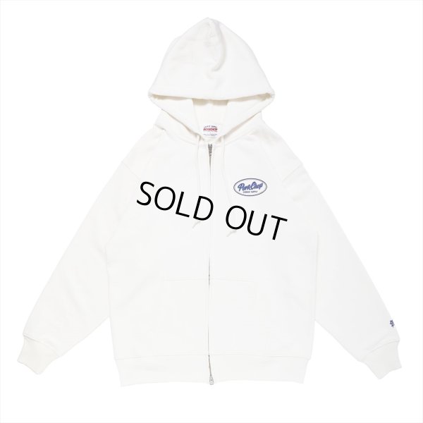 画像2: PORKCHOP/BAD TOYS ZIP UP HOODIE（OFF WHITE）［ジップアップフーディー-23春夏］