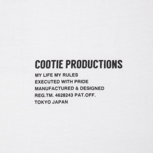 他の写真3: COOTIE PRODUCTIONS/C/R Smooth Jersey L/S Tee（White）［スムースジャージ長袖T-23春夏］