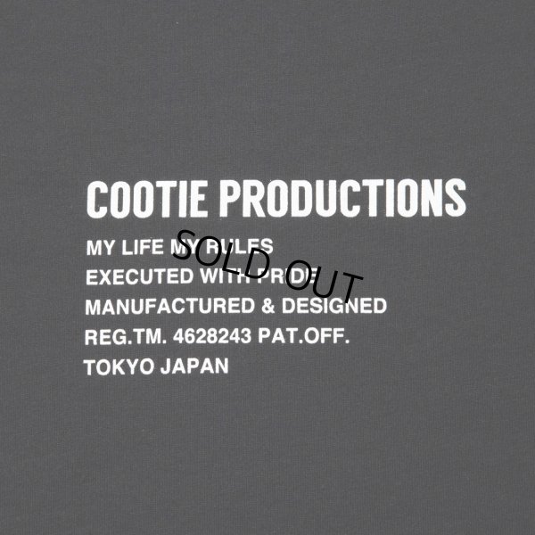 画像4: COOTIE PRODUCTIONS/C/R Smooth Jersey L/S Tee（Black）［スムースジャージ長袖T-23春夏］