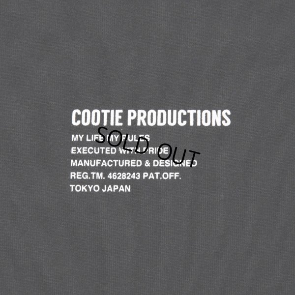 画像3: COOTIE PRODUCTIONS/C/R Smooth Jersey L/S Tee（Black）［スムースジャージ長袖T-23春夏］