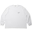 画像1: COOTIE PRODUCTIONS/C/R Smooth Jersey L/S Tee（White）［スムースジャージ長袖T-23春夏］ (1)