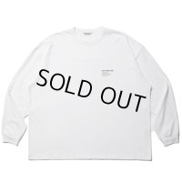 COOTIE PRODUCTIONS/C/R Smooth Jersey L/S Tee（White）［スムースジャージ長袖T-23春夏］