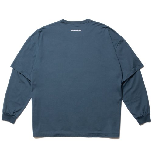 他の写真2: COOTIE PRODUCTIONS/Supima Oversized Cellie L/S Tee（Smoke Navy）［スーピマオーバーサイズセリー長袖T-23春夏］