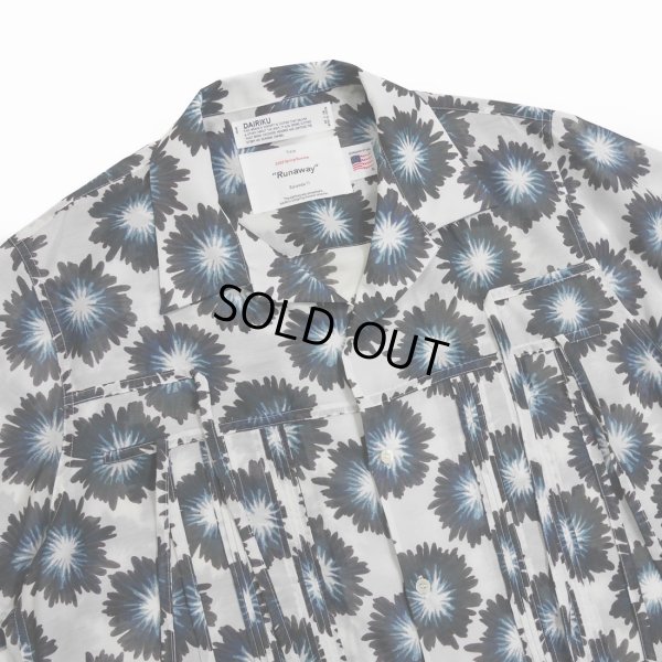 画像3: DAIRIKU/Flower Aloha Shirt（White） 【40%OFF】［フラワーアロハシャツ-23春夏］