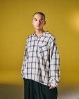 画像6: TIGHTBOOTH/PLAID ROLL UP SHIRT（White）［ロールアップシャツ-23春夏］