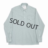 DAIRIKU/Jersey Knit Pullover Shirt（Youth Blue） 【40%OFF】［ジャージニットプルオーバーシャツ-23春夏］