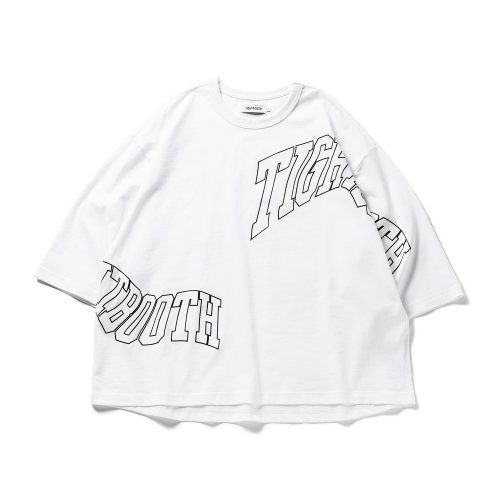 他の写真1: TIGHTBOOTH/ACID LOGO 3/4 SLEEVE T-SHIRT（White） 【40%OFF】［7分袖T-23春夏］