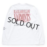 RATS/VARMINTS POCKET LS TEE（WHITE）［プリント長袖T-23春夏］