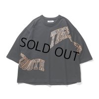 TIGHTBOOTH/ACID LOGO 3/4 SLEEVE T-SHIRT（Black）［7分袖T-23春夏］