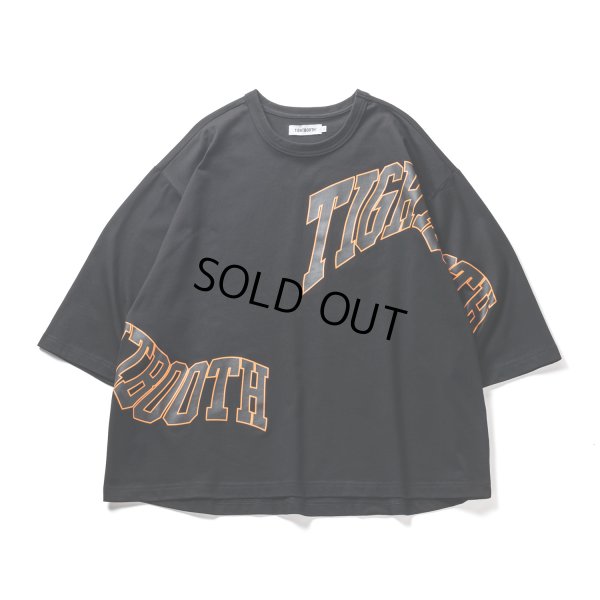 画像1: TIGHTBOOTH/ACID LOGO 3/4 SLEEVE T-SHIRT（Black）［7分袖T-23春夏］