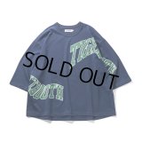 【40%OFF】TIGHTBOOTH/ACID LOGO 3/4 SLEEVE T-SHIRT（Navy）［7分袖T-23春夏］
